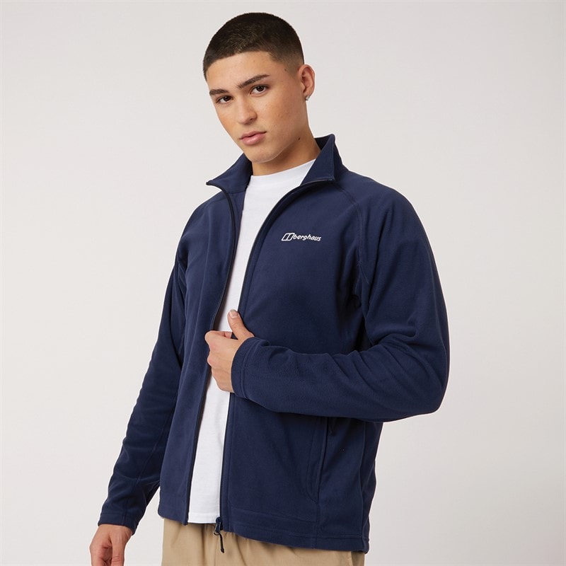 Berghaus Mens Arnside Full Zip Fleece Jacket Dusk - Image 3