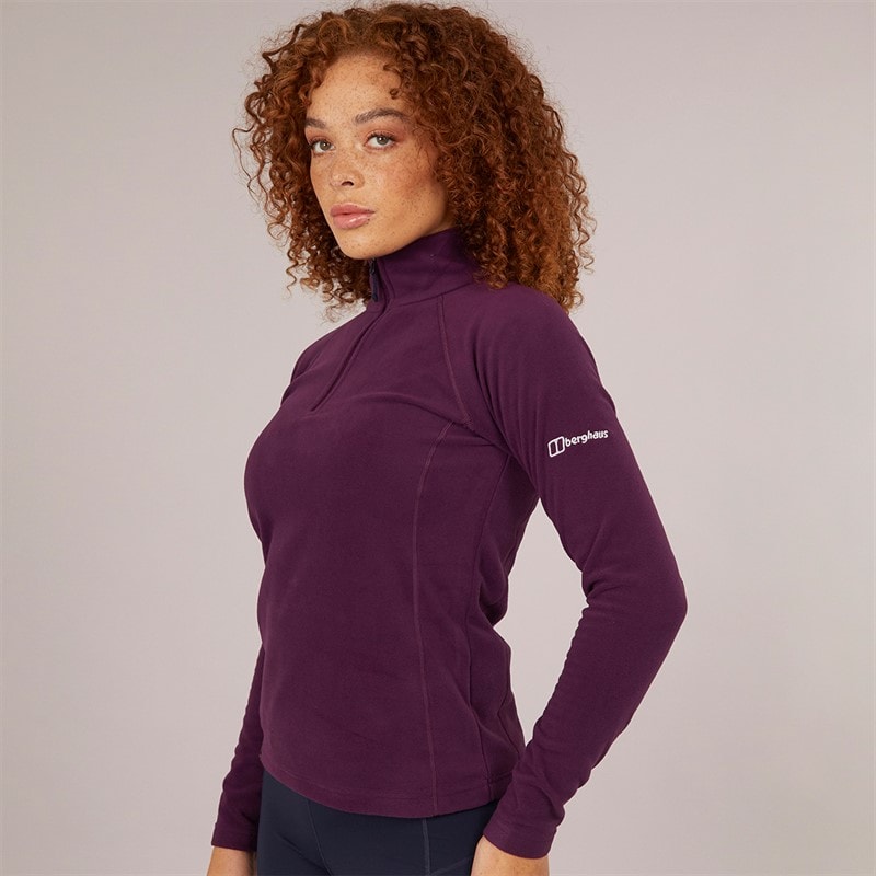 Berghaus Womens Arnside Half Zip Fleece Winter Bloom - Image 3