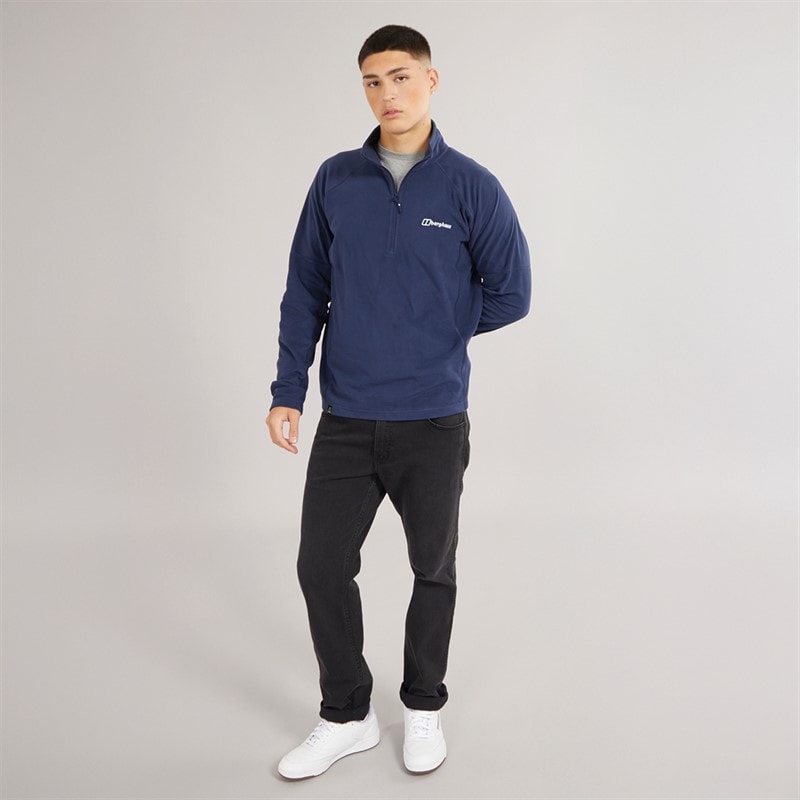 Berghaus Mens Anwick Half Zip Fleece Jacket Dusk - Image 4