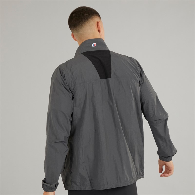 Berghaus Mens Holkmi Full Zip Jacket Grey/Black - Image 2