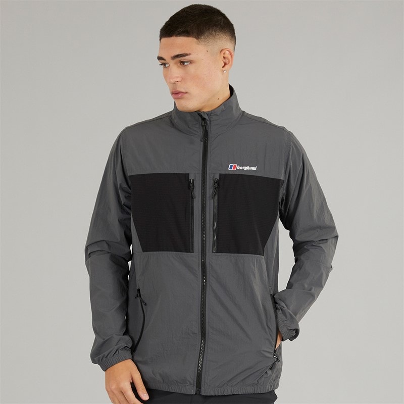 Berghaus Mens Holkmi Full Zip Jacket Grey/Black - Image 5