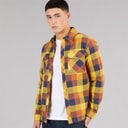 Berghaus Mens Snarford Overshirt Brown/Dark Blue