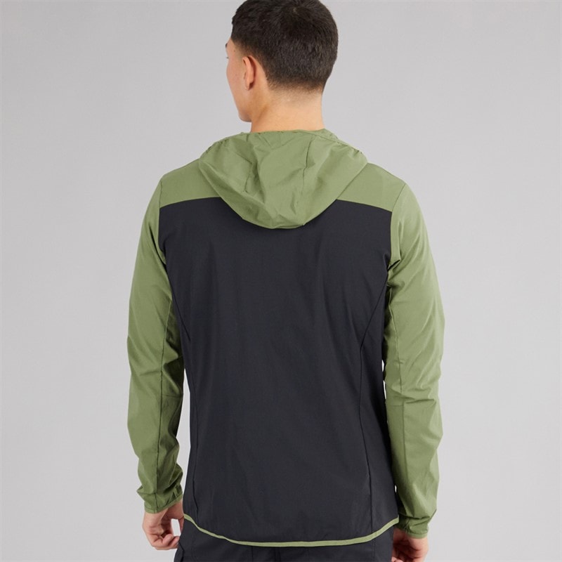 Berghaus Mens Theran Jacket Black/Green - Image 2