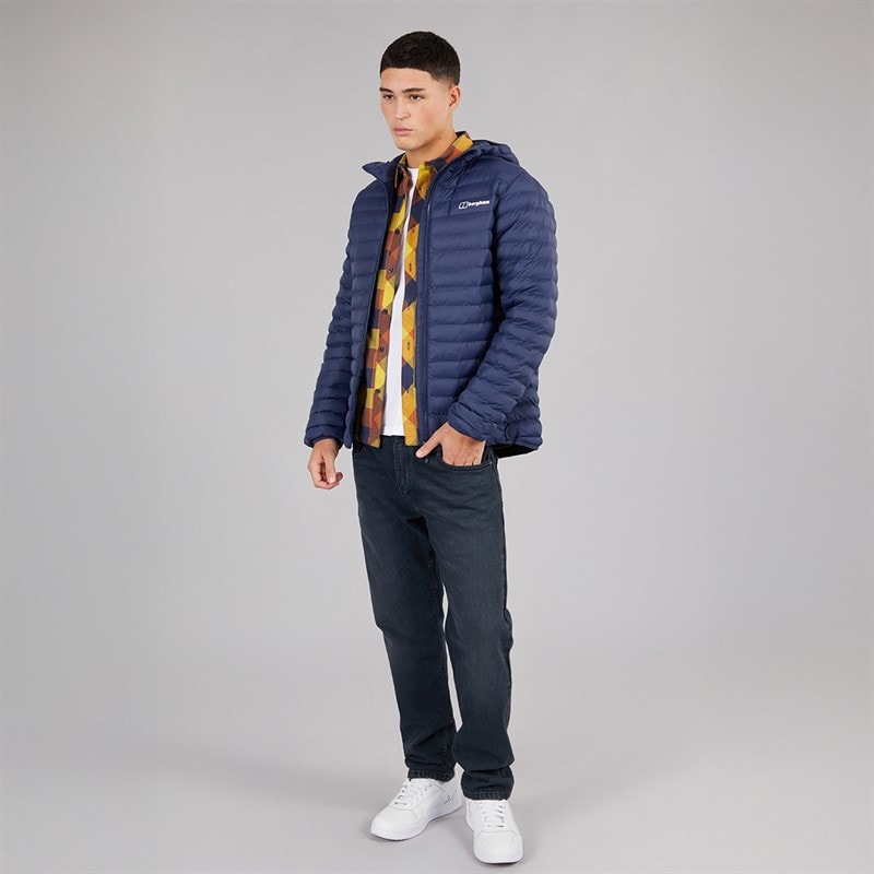Berghaus Mens Vaskye Hydroloft Jacket Dark Blue/Dark Blue - Image 4