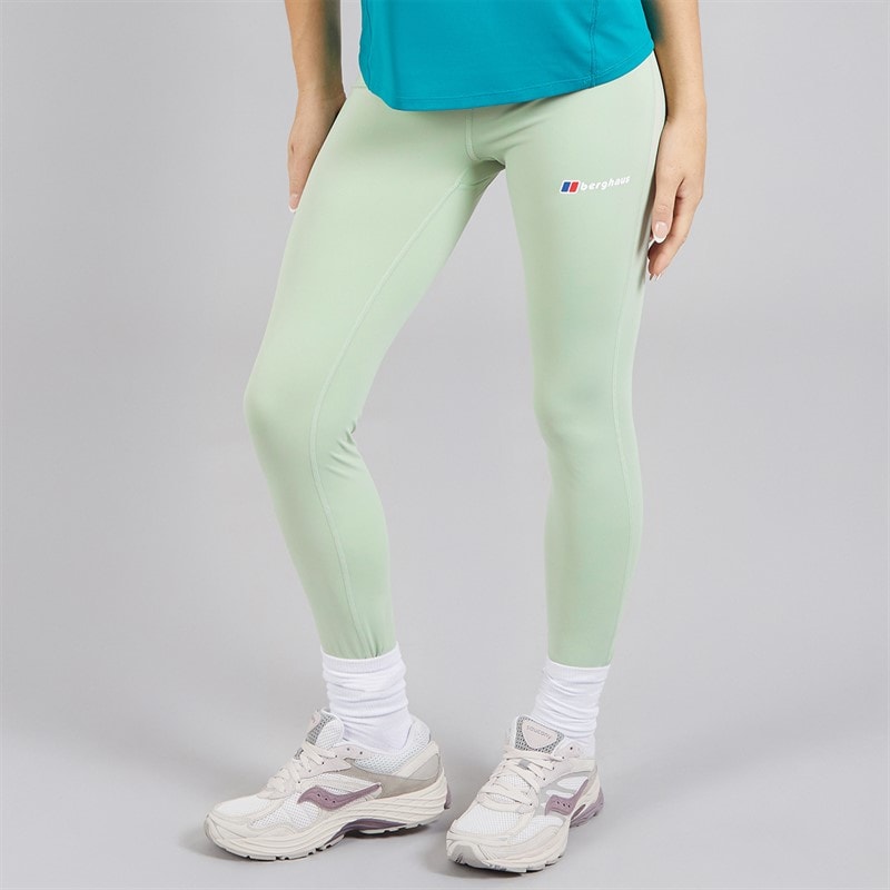 Berghaus Womens Big Logo Core Leggings Dark Green/Dark Green - Image 1
