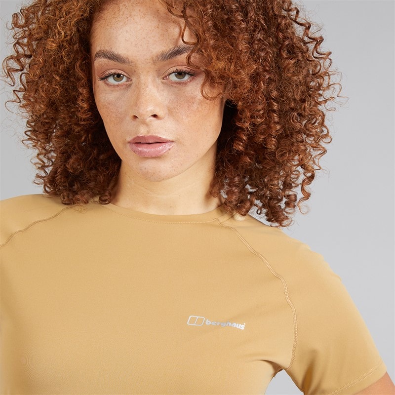 Berghaus Womens Dembleby Tech T-Shirt Natural/Natural - Image 3