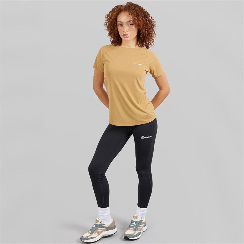 Berghaus Womens Dembleby Tech T-Shirt Natural/Natural - Image 4