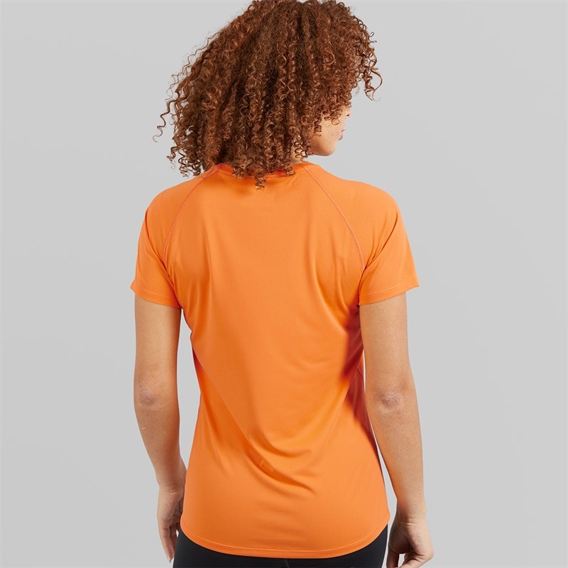 Berghaus Womens Dembleby Tech T-Shirt Orange/Orange - Image 2
