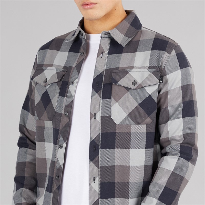 Berghaus Mens Snarford Overshirt Grey/Black - Image 3