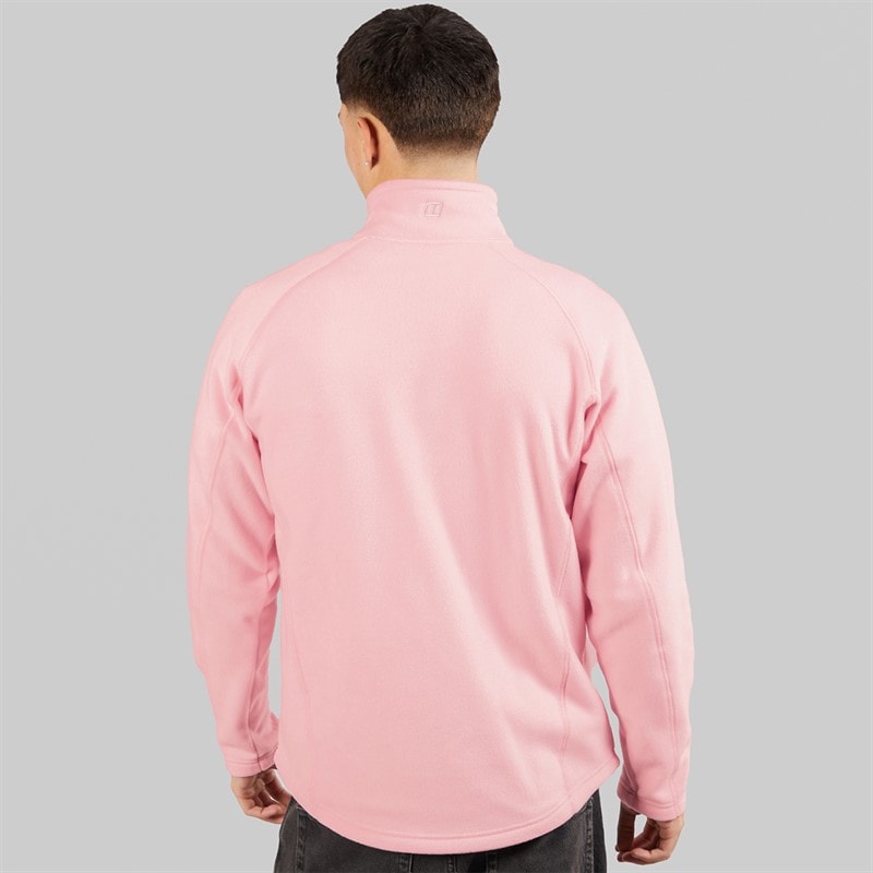 Berghaus Mens Asgarby Full Zip Fleece Jacket Light Pink - Image 2