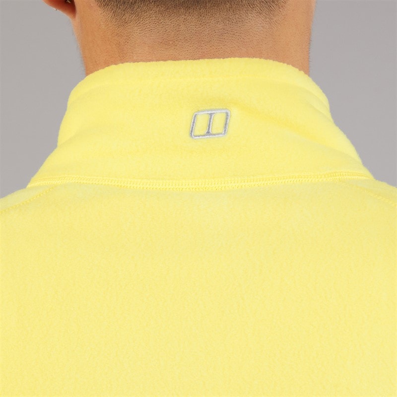 Berghaus Mens Asgarby Full Zip Fleece Jacket Yellow - Image 5