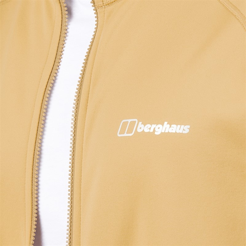 Berghaus Mens Barkston Full Zip Fleece Jacket Natural - Image 3