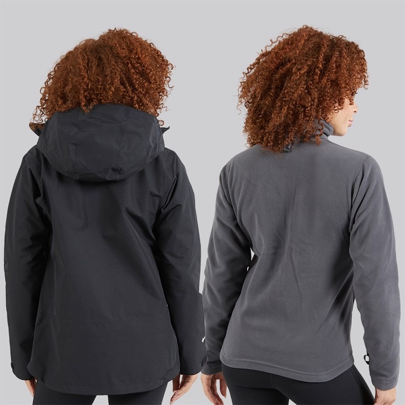 Berghaus Womens Bramblfell Gemini Gore-Tex Waterproof 3in1 Jacket Black - Image 2