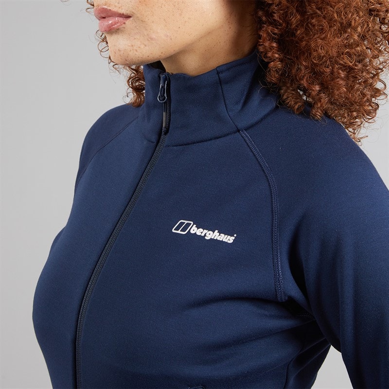 Berghaus Womens Heuberg Polartec Fleece Dark Blue - Image 3