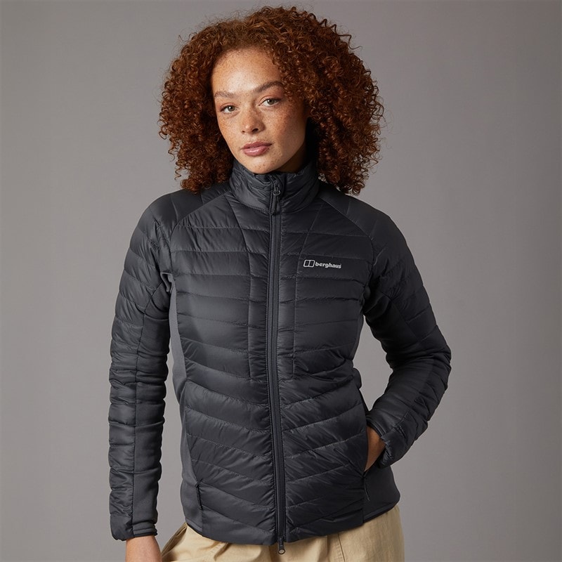 Berghaus Womens Tephra 2.0 Hydrodown Insulated Jacket Grey