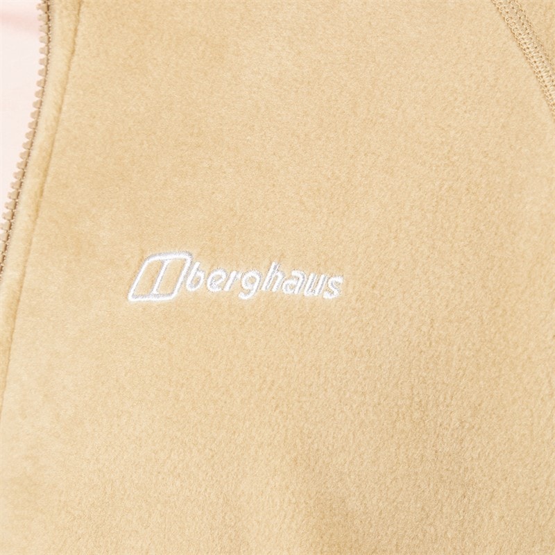 Berghaus Mens Asgarby Full Zip Fleece Jacket Natural - Image 3