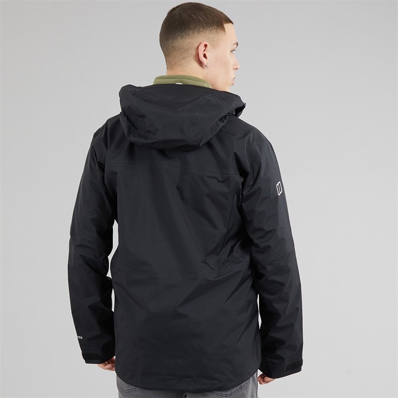 Berghaus Mens Summit Seeker Gore-Tex Waterproof Jacket Black - Image 2