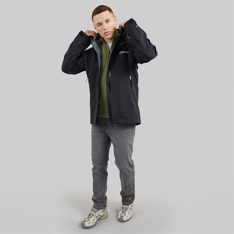 Berghaus Mens Summit Seeker Gore-Tex Waterproof Jacket Black - Image 4