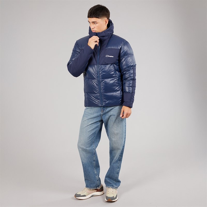 Berghaus Mens Arkos Reflect Hydrodown Insulated Jacket Dark Blue - Image 4