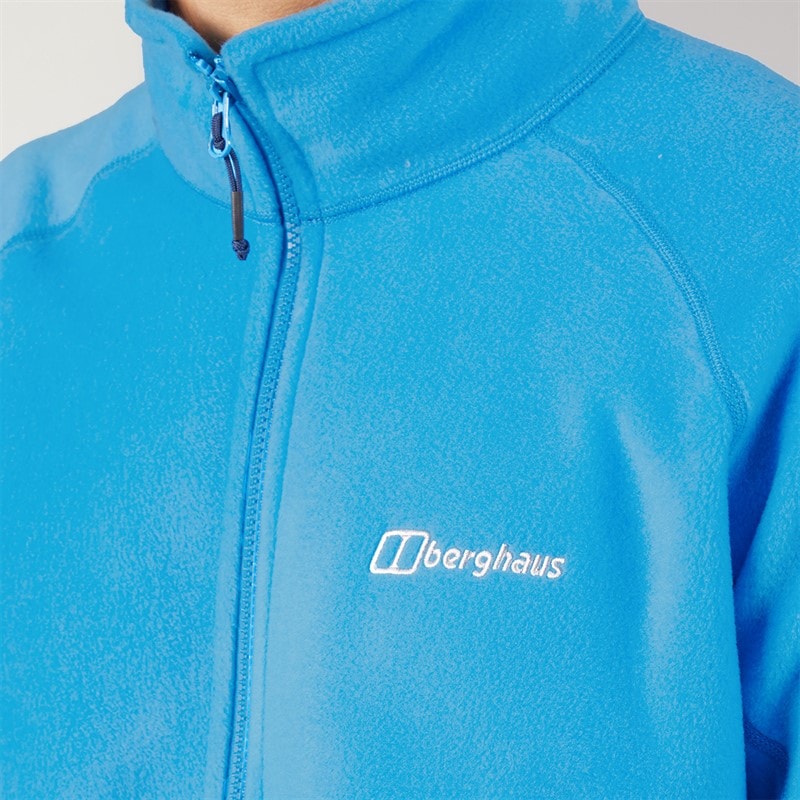 Berghaus Mens Asgarby Full Zip Fleece Jacket Light Blue - Image 5