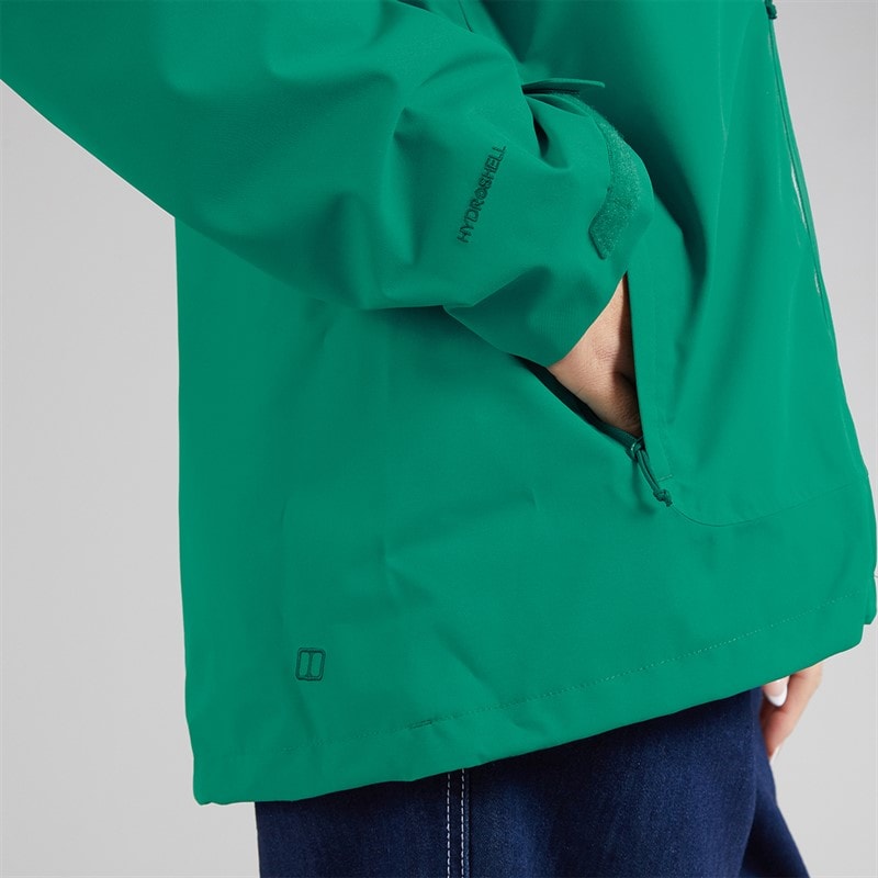 Berghaus Womens Roam Hydroshell Waterproof Interactive Jacket Green - Image 5