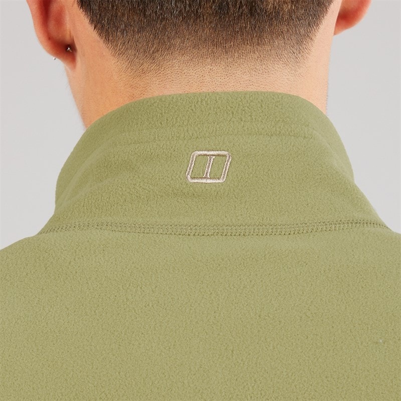 Berghaus Mens Prism Interactive Polartec Fleece Jacket Green - Image 5