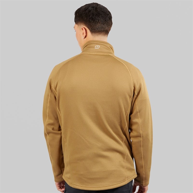 Berghaus Mens Bardney Full Zip Fleece Jacket Natural - Image 2