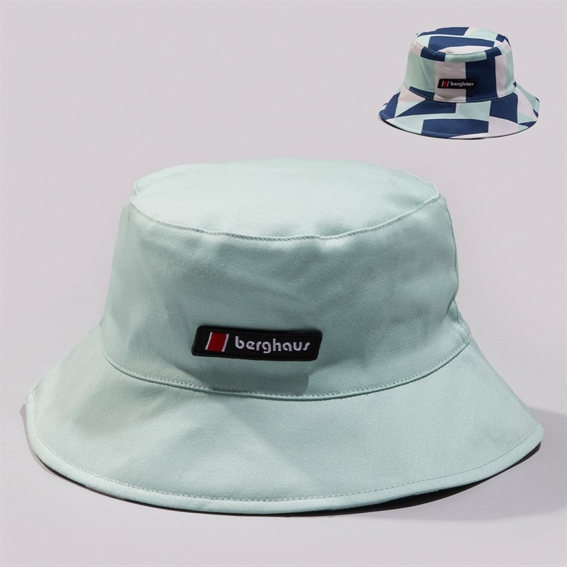 Berghaus Mens 1997 Reversible Bucket Hat Green - Image 1