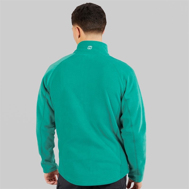 Berghaus Mens Asgarby Full Zip Fleece Jacket Turquoise - Image 2
