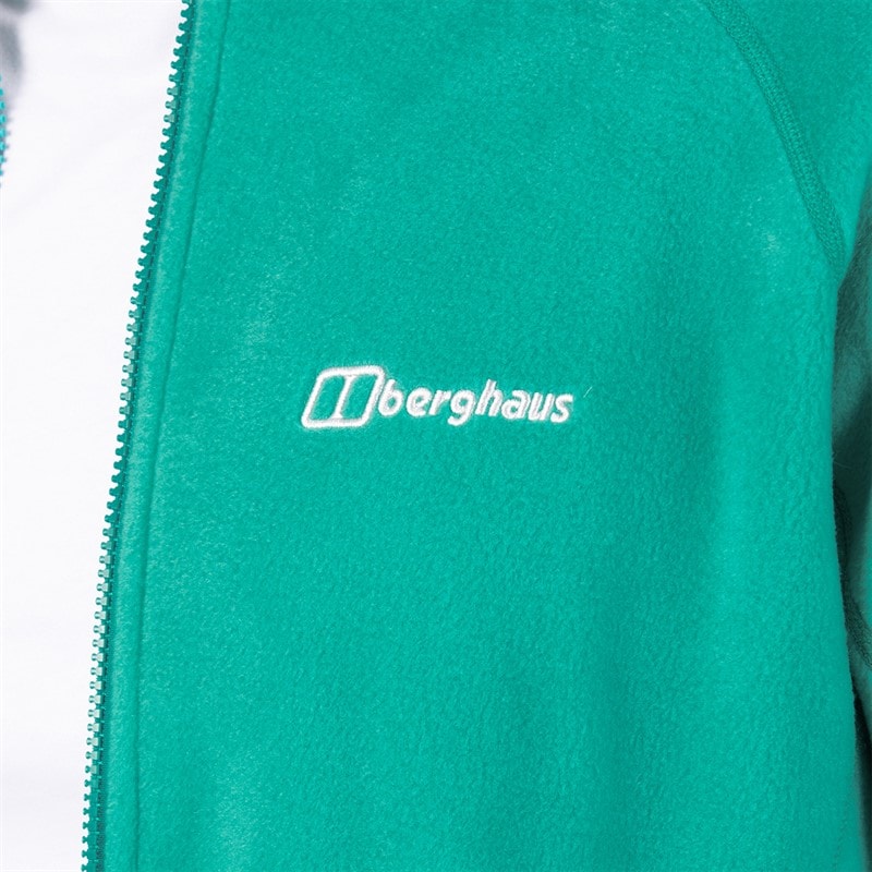 Berghaus Mens Asgarby Full Zip Fleece Jacket Turquoise - Image 3