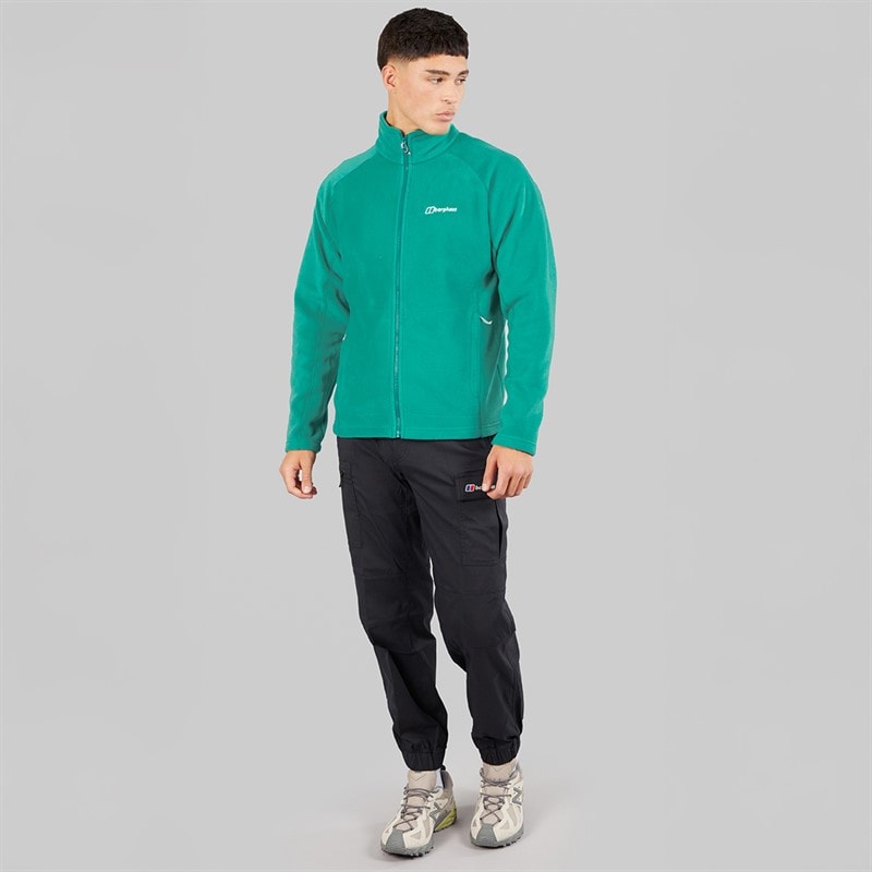 Berghaus Mens Asgarby Full Zip Fleece Jacket Turquoise - Image 4