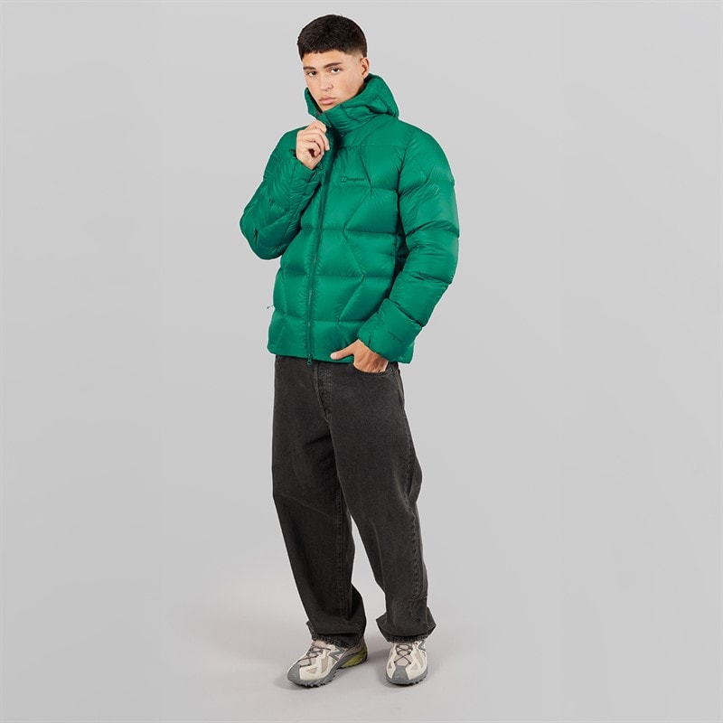Berghaus Mens Explorer Hydrodown Insulated Jacket Green - Image 4