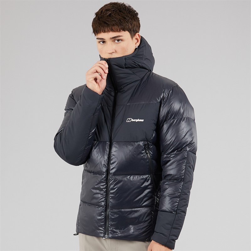 Berghaus Mens Arkos Reflect Hydrodown Insulated Jacket Black/Black - Image 3