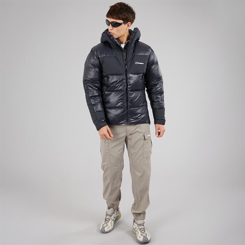 Berghaus Mens Arkos Reflect Hydrodown Insulated Jacket Black/Black - Image 4