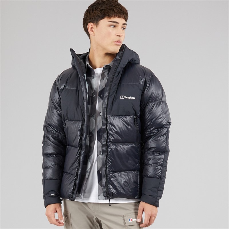 Berghaus Mens Arkos Reflect Hydrodown Insulated Jacket Black/Black - Image 5
