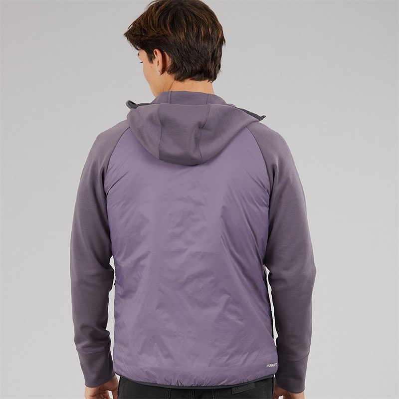 Berghaus Mens Trawden Hybrid Hooded Jacket Purple - Image 2
