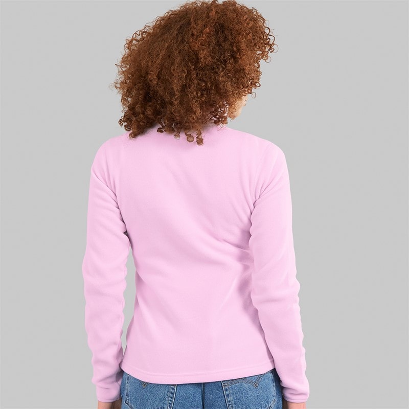 Berghaus Womens Prism 2.0 Micro Half Zip Fleece Light Pink - Image 2
