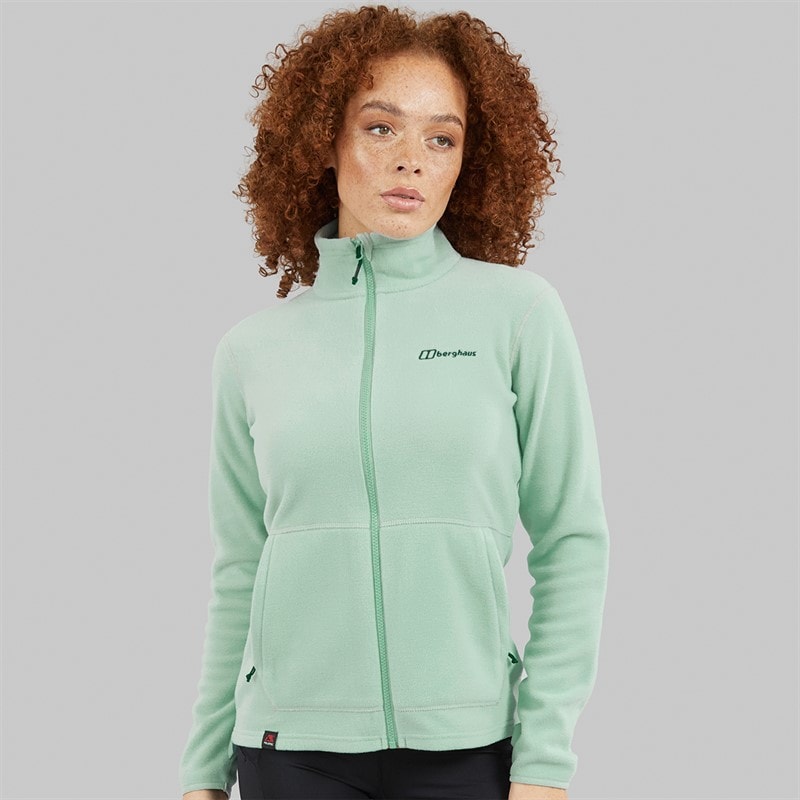 Berghaus Womens Prism 2.0 Micro Full Zip Fleece Jacket Light Green - Image 3