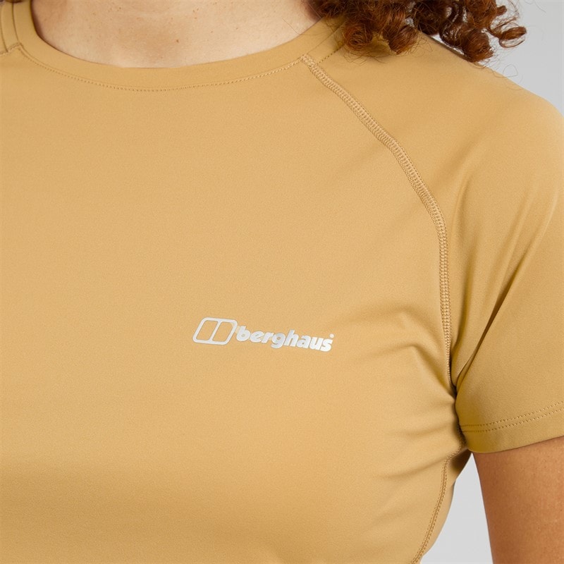 Berghaus Womens Dalderby Tech T-Shirt Natural - Image 3