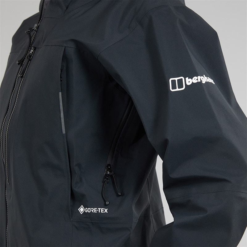 Berghaus Womens MTN Seeker Gore-Tex Waterproof Jacket Black - Image 5