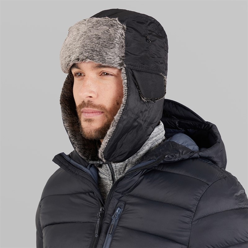 Bellfield Mens Hat Black - Image 2
