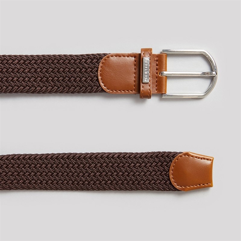 Bellfield Mens Stretch Belt Tan - Image 2