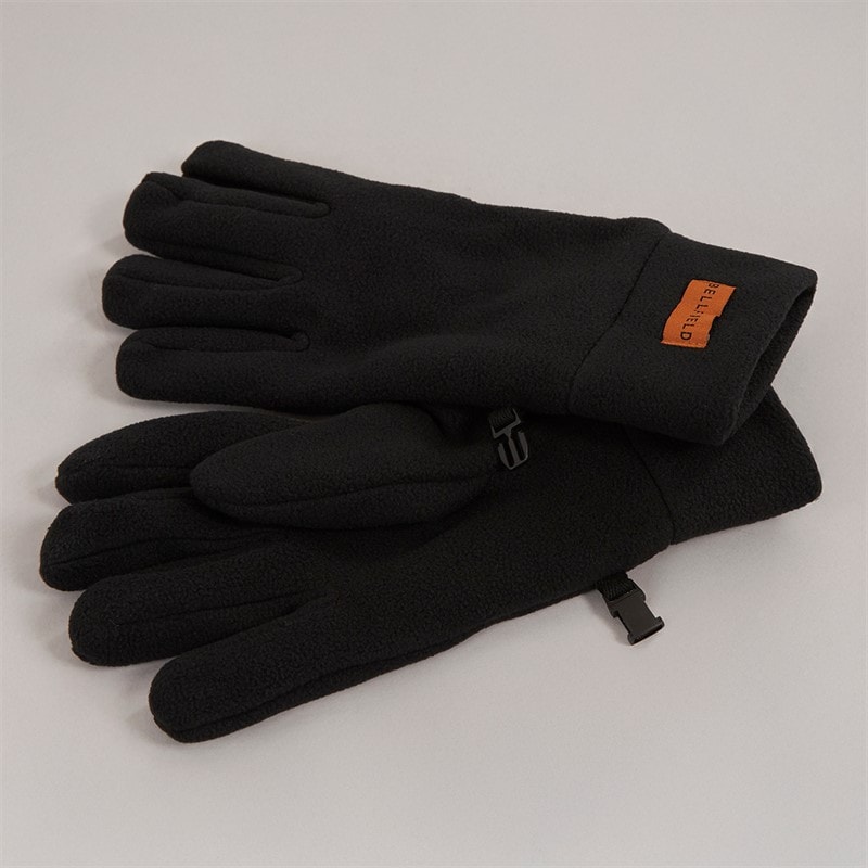 Bellfield Mens Thermal Gloves Black - Image 1