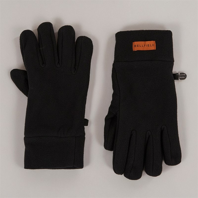Bellfield Mens Thermal Gloves Black - Image 2