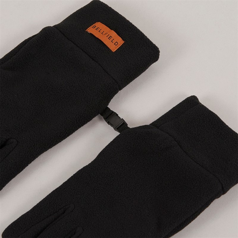 Bellfield Mens Thermal Gloves Black - Image 3