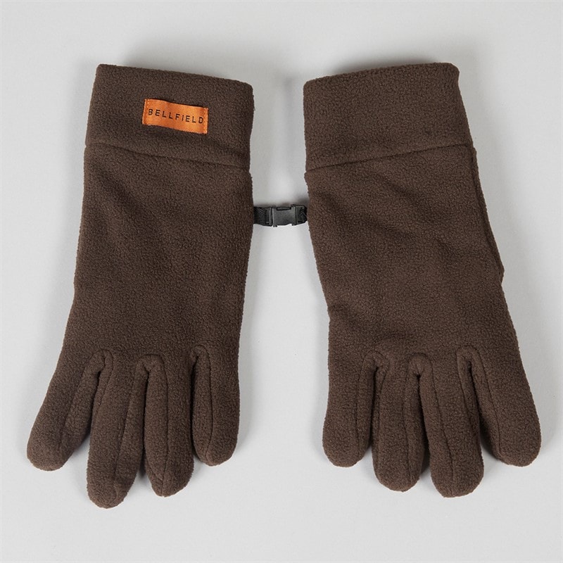 Bellfield Mens Thermal Gloves Dark Charcoal - Image 2