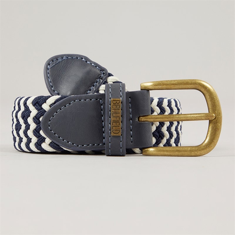 Bellfield Mens Stretch Belt Multi