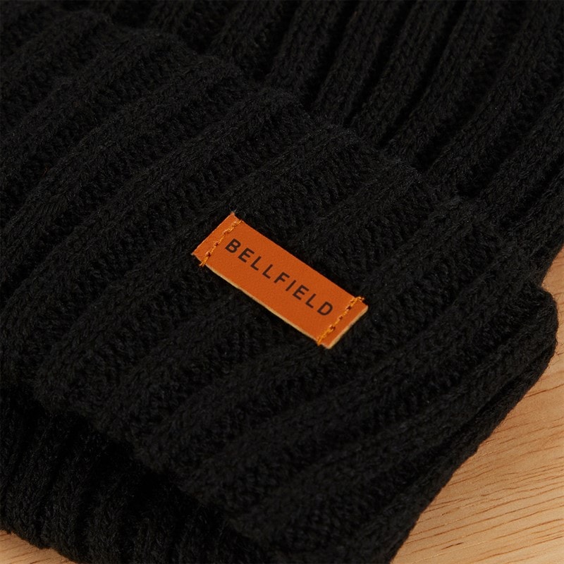 Bellfield Mens Hat Black - Image 3