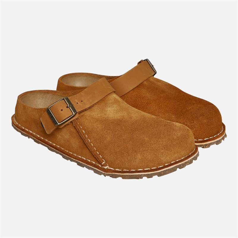 Birkenstock Lutry Premium Ankle Strap Clogs Mink - Image 2