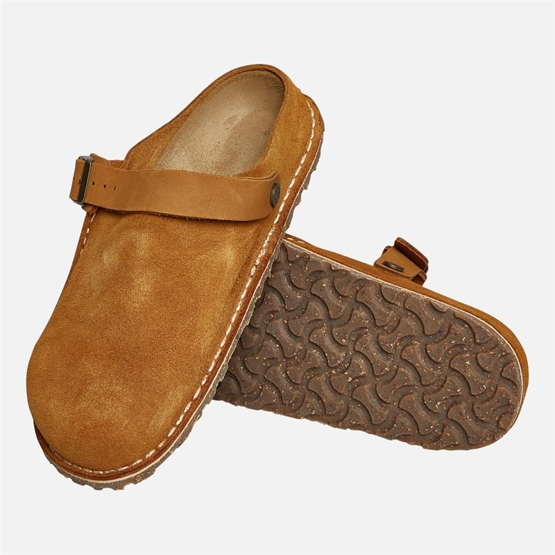 Birkenstock Lutry Premium Ankle Strap Clogs Mink - Image 4